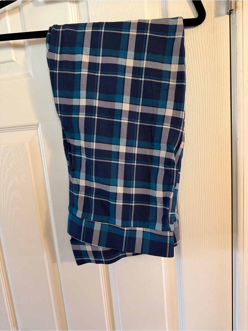 Torrid blue plaid leggings